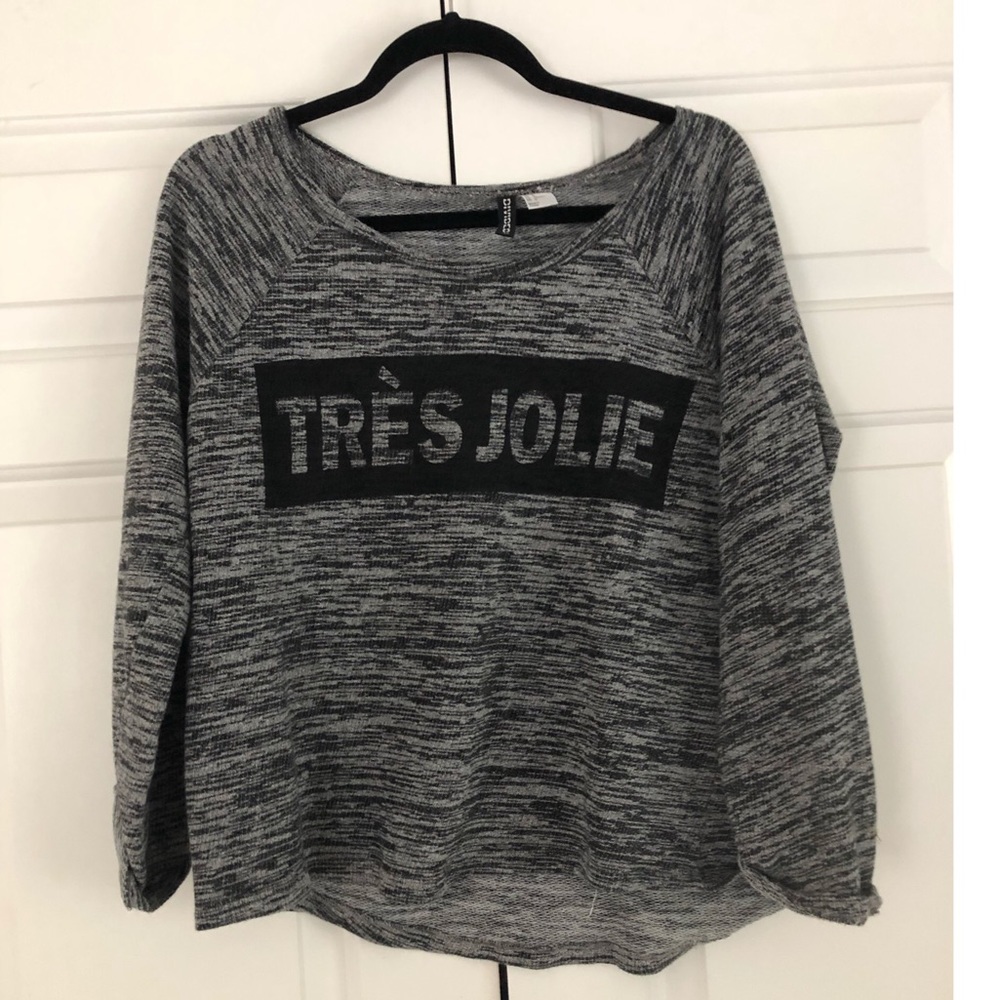 Black and White Sweater